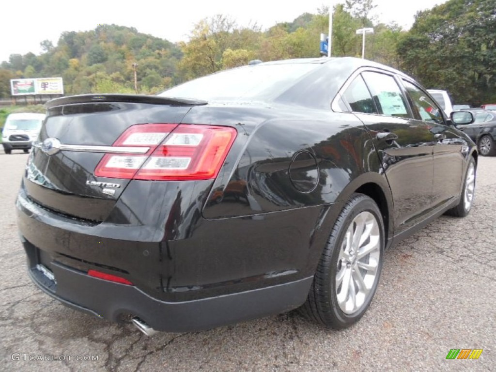 2015 Taurus Limited AWD - Tuxedo Black Metallic / Charcoal Black photo #2