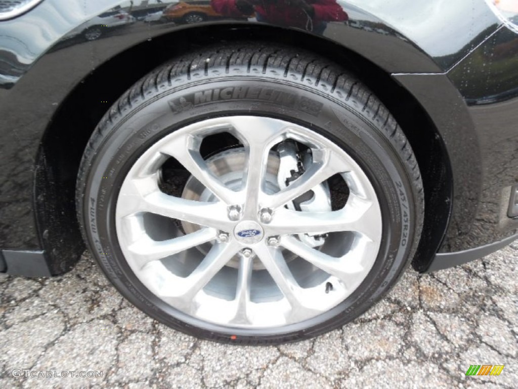 2015 Taurus Limited AWD - Tuxedo Black Metallic / Charcoal Black photo #9