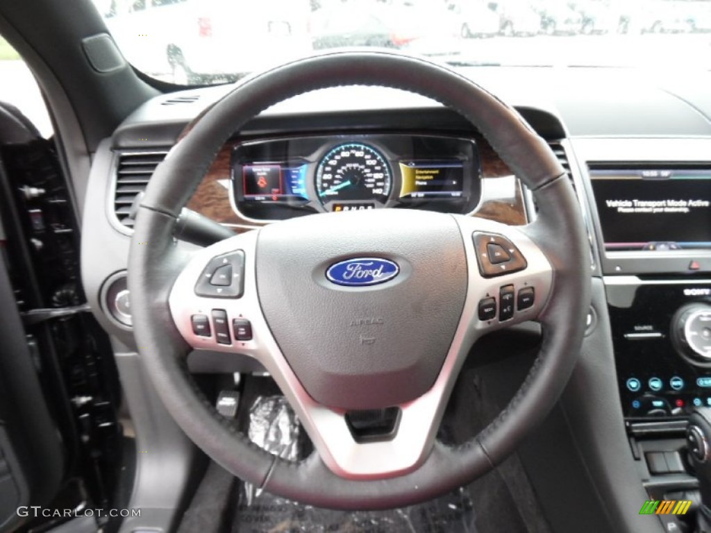 2015 Taurus Limited AWD - Tuxedo Black Metallic / Charcoal Black photo #17