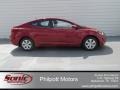 2016 Red Hyundai Elantra SE  photo #3
