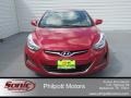2016 Red Hyundai Elantra SE  photo #8
