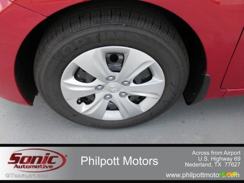 2016 Elantra SE - Red / Gray photo #11