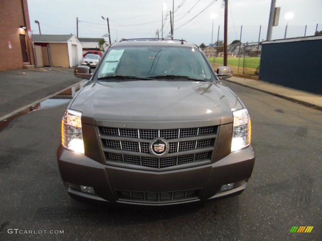 2013 Escalade Premium AWD - Mocha Steel Metallic / Ebony photo #15