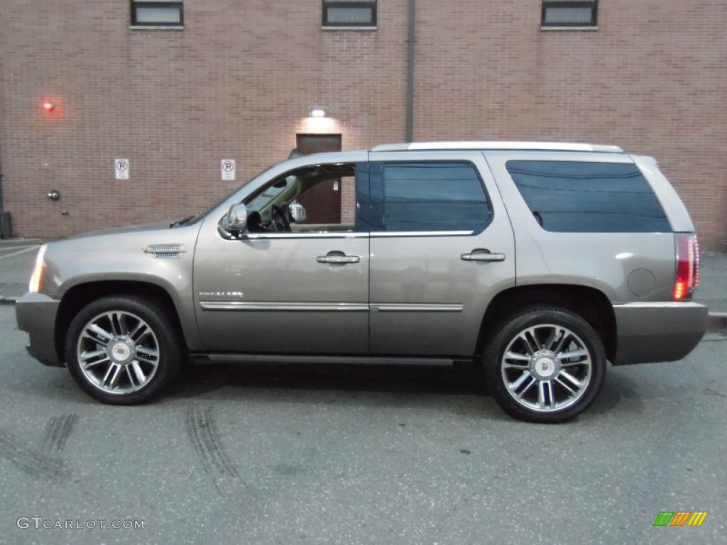 2013 Escalade Premium AWD - Mocha Steel Metallic / Ebony photo #16