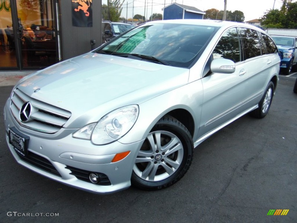 2008 R 350 4Matic - Iridium Silver Metallic / Black photo #1