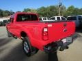 2012 Vermillion Red Ford F350 Super Duty XLT SuperCab 4x4  photo #4