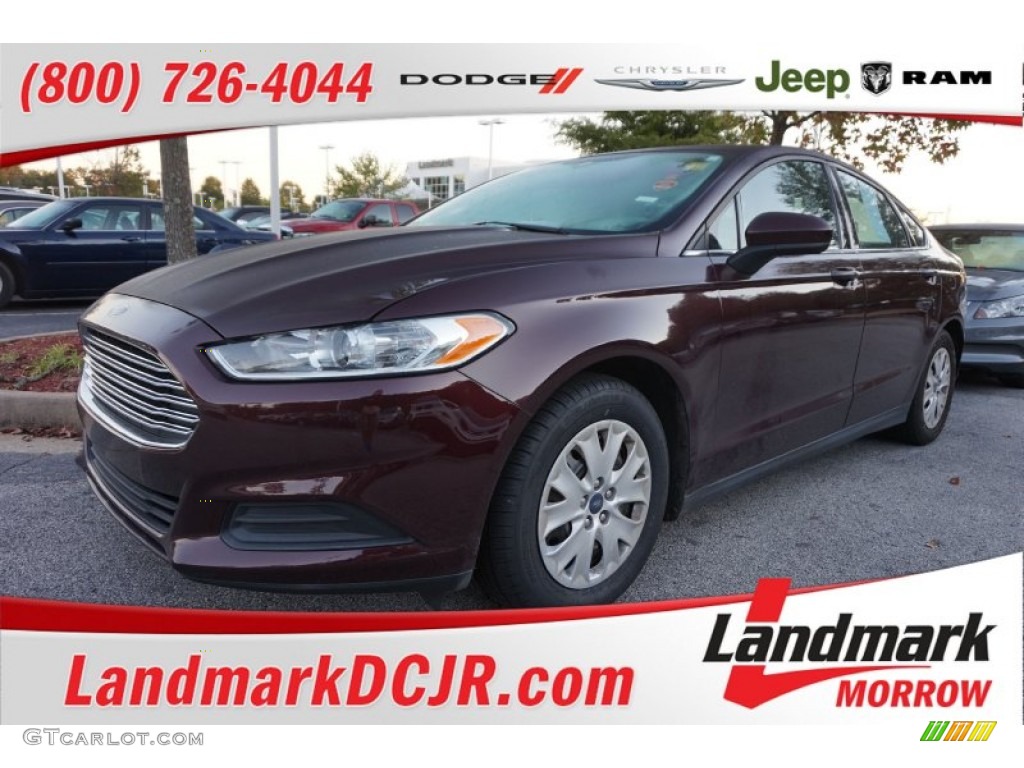 Bordeaux Reserve Red Metallic Ford Fusion