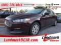 Bordeaux Reserve Red Metallic 2013 Ford Fusion S