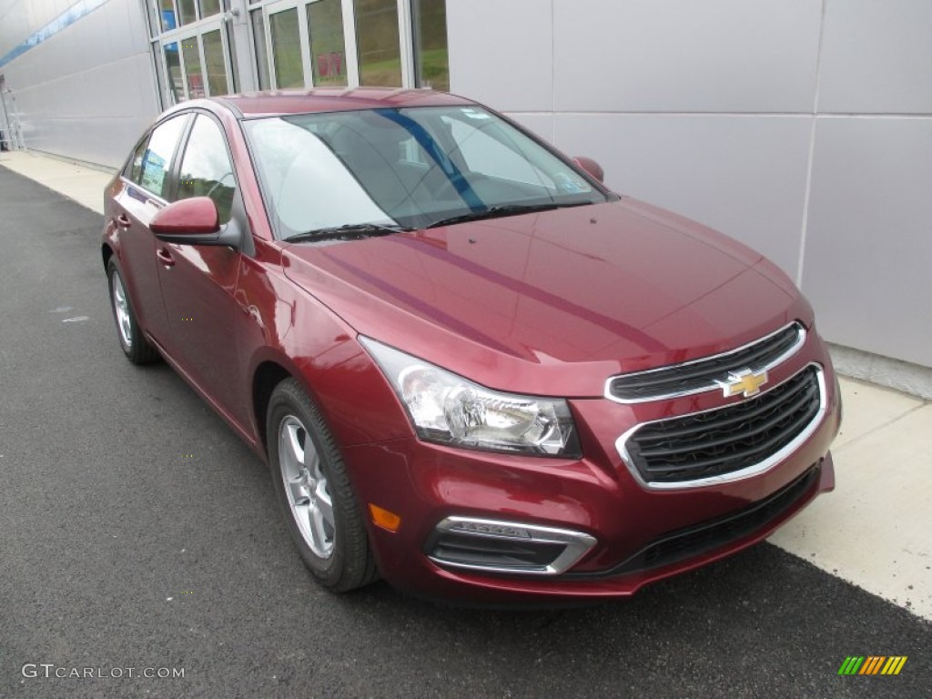 2016 Cruze Limited LT - Siren Red Tintcoat / Medium Titanium photo #9