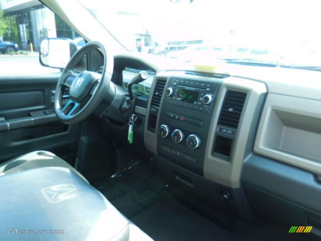 2012 Ram 1500 ST Regular Cab - Black / Dark Slate Gray/Medium Graystone photo #10