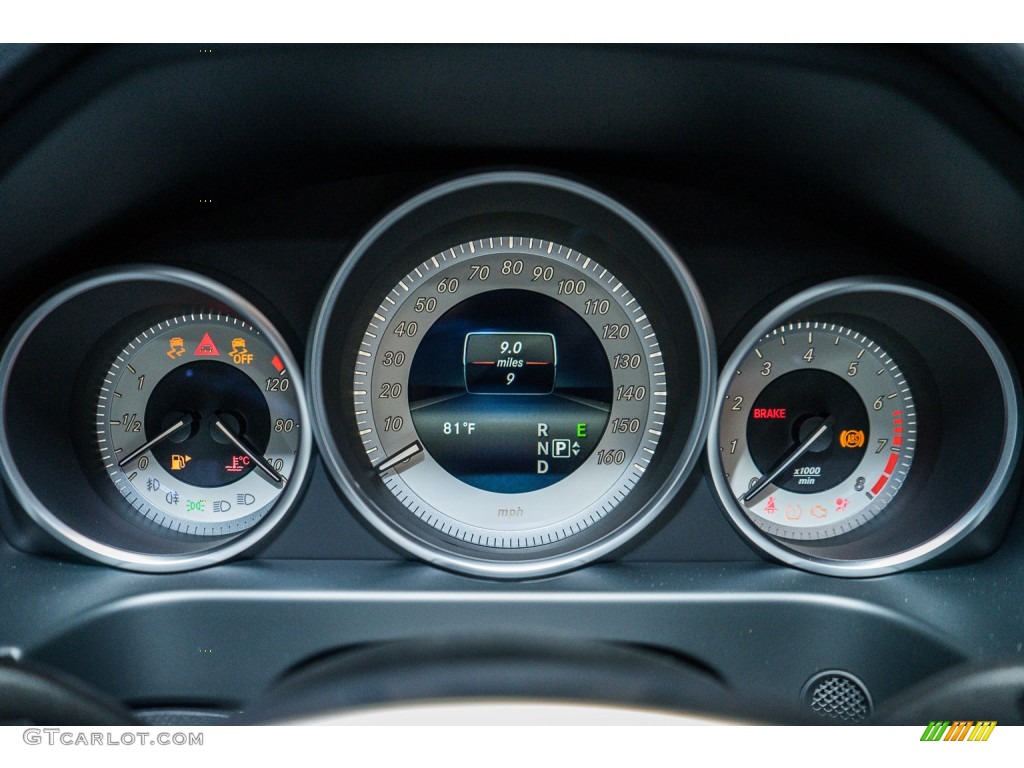 2016 Mercedes-Benz E 350 4Matic Wagon Gauges Photo #107924473