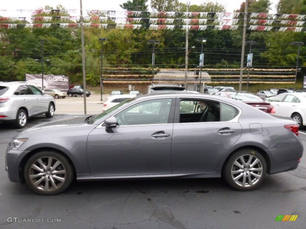 2013 GS 350 AWD - Nebula Gray Pearl / Black photo #1