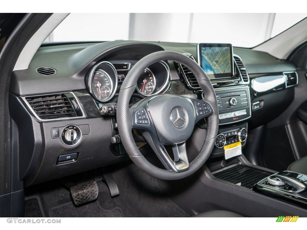 2016 Mercedes-Benz GLE 350 4Matic Black Dashboard Photo #107925666