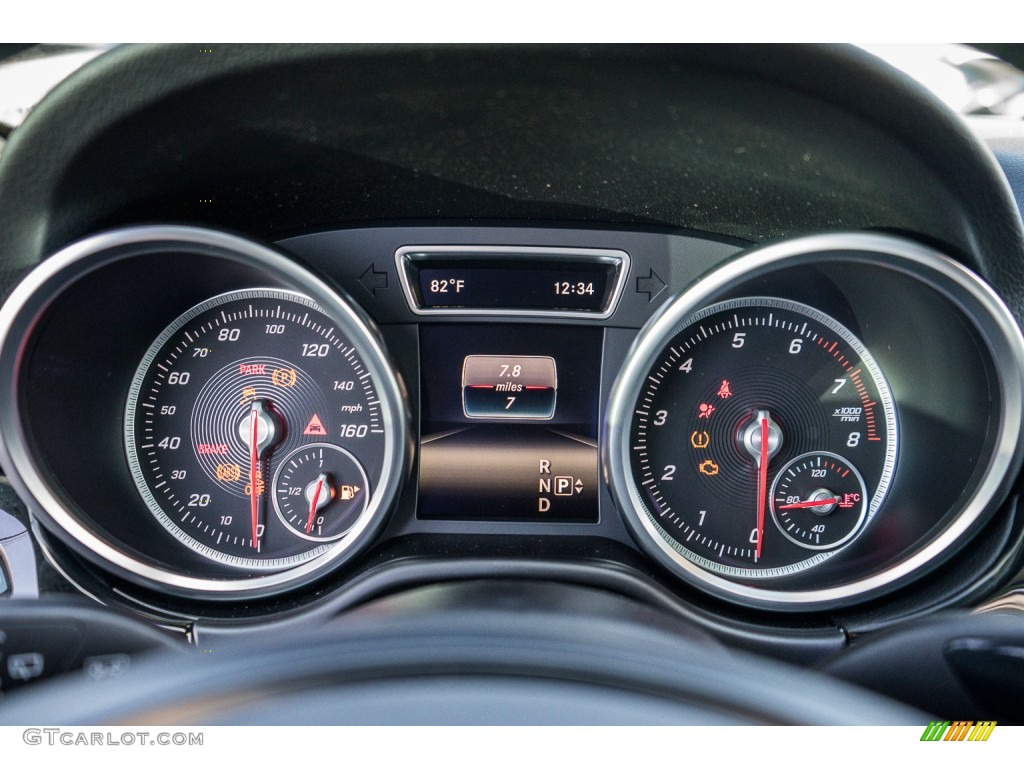 2016 Mercedes-Benz GLE 350 4Matic Gauges Photo #107925709