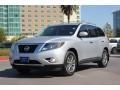 2013 Brilliant Silver Nissan Pathfinder SL 4x4  photo #2