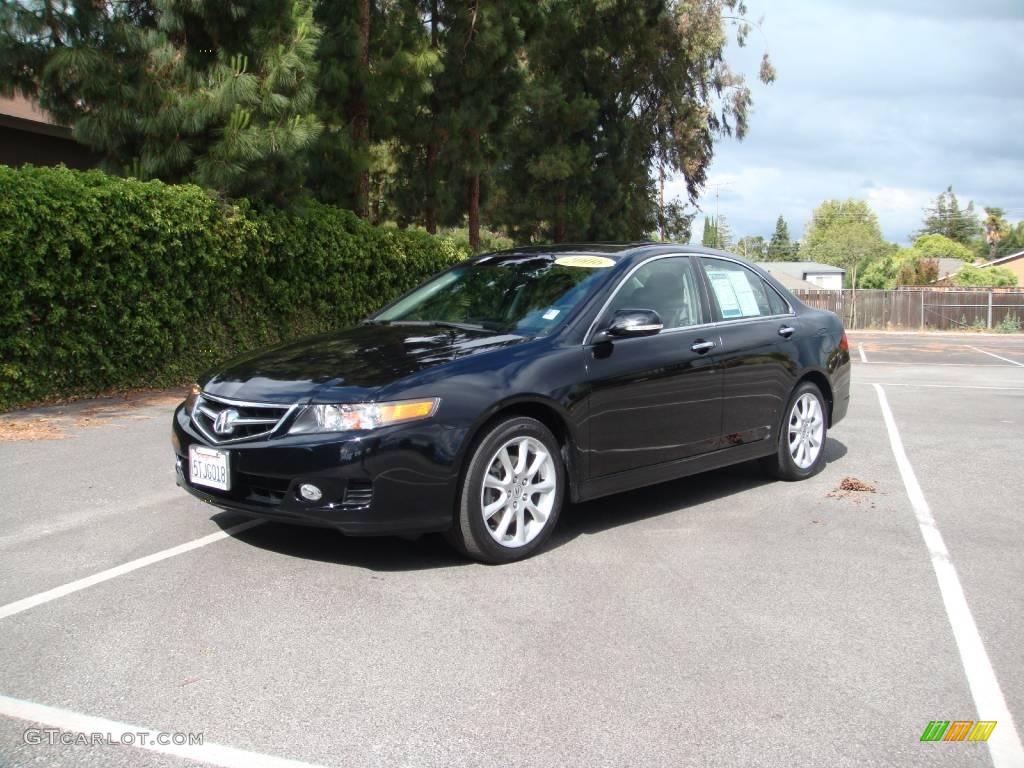 2006 TSX Sedan - Nighthawk Black Pearl / Ebony Black photo #1