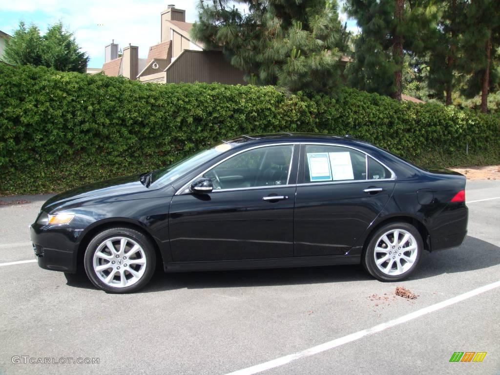 2006 TSX Sedan - Nighthawk Black Pearl / Ebony Black photo #3