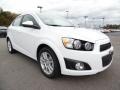 2016 Summit White Chevrolet Sonic LT Sedan  photo #3