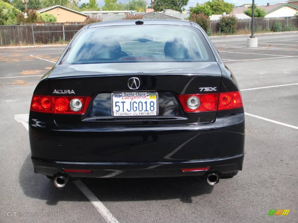 2006 TSX Sedan - Nighthawk Black Pearl / Ebony Black photo #5