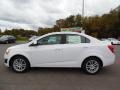 2016 Summit White Chevrolet Sonic LT Sedan  photo #9