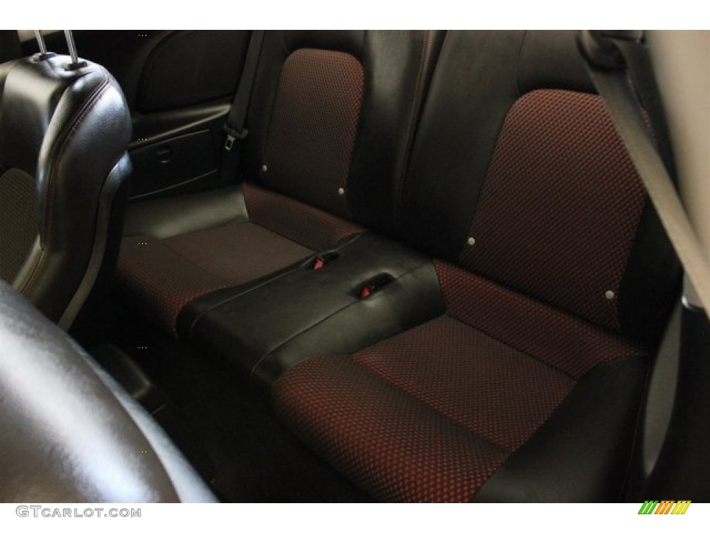 2006 Tiburon GT - Obsidian Black / Black/Red photo #16