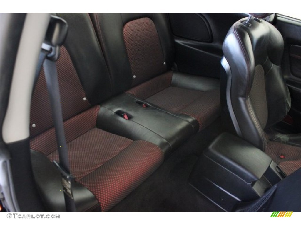2006 Tiburon GT - Obsidian Black / Black/Red photo #21