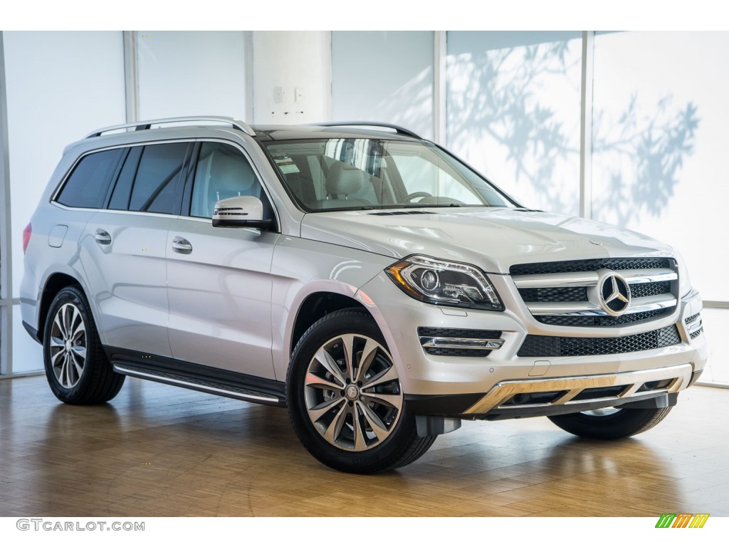 Iridium Silver Metallic 2015 Mercedes-Benz GL 450 4Matic Exterior Photo #107928888