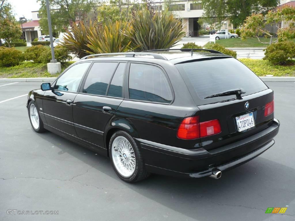 1999 5 Series 528i Wagon - Jet Black / Grey photo #4