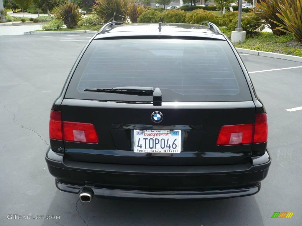 1999 5 Series 528i Wagon - Jet Black / Grey photo #5