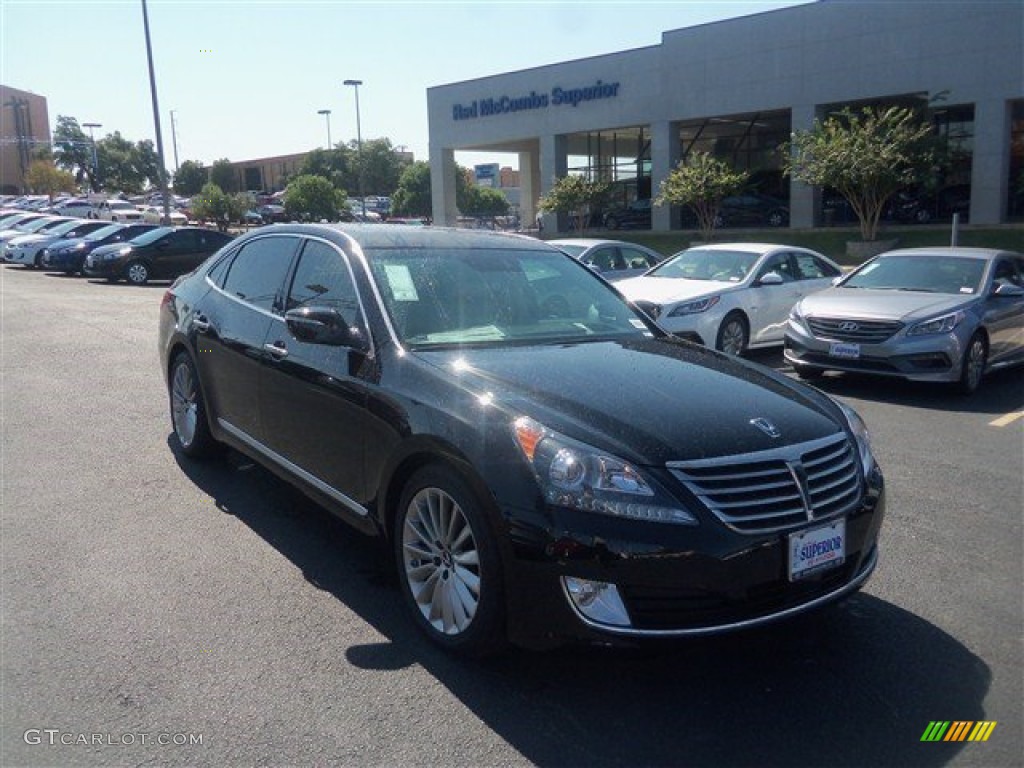 2016 Caspian Black Hyundai Equus Ultimate 107920383