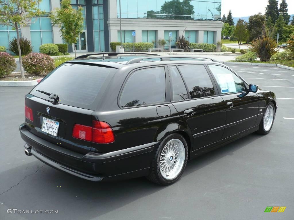 1999 5 Series 528i Wagon - Jet Black / Grey photo #6