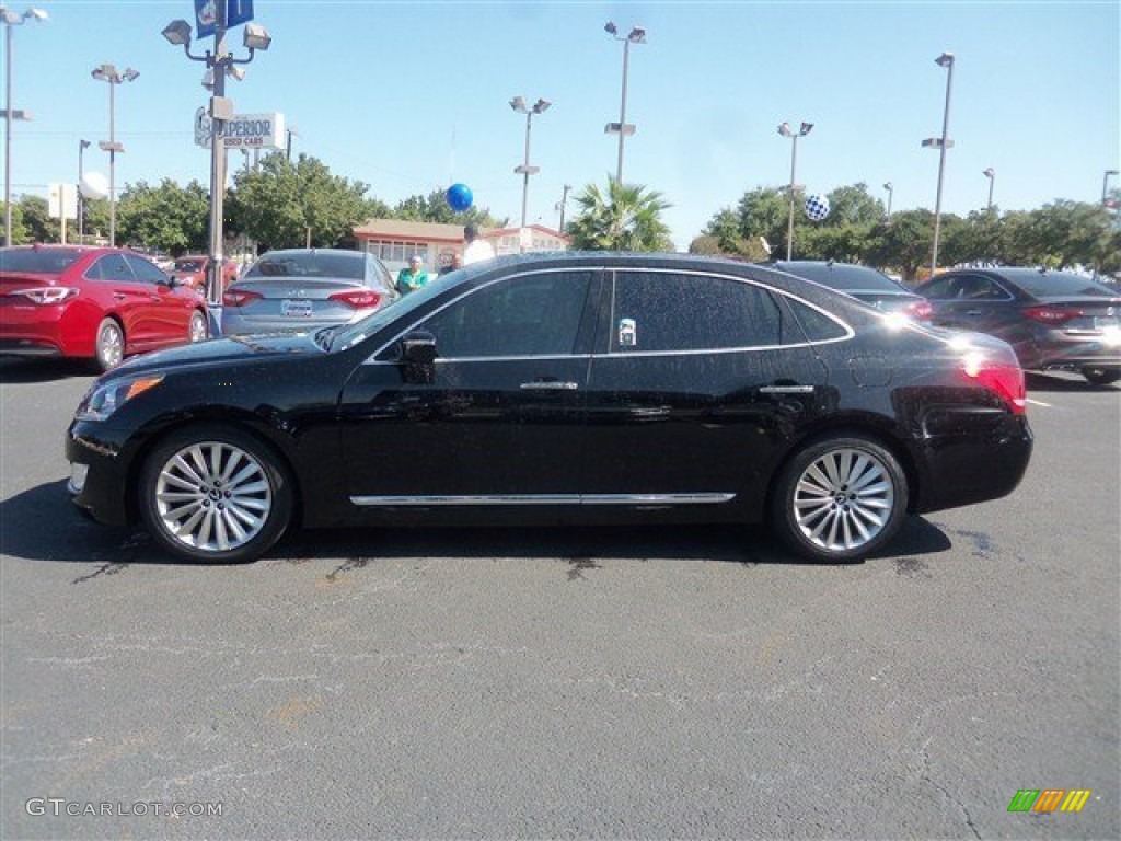 Caspian Black 2016 Hyundai Equus Ultimate Exterior Photo #107929516