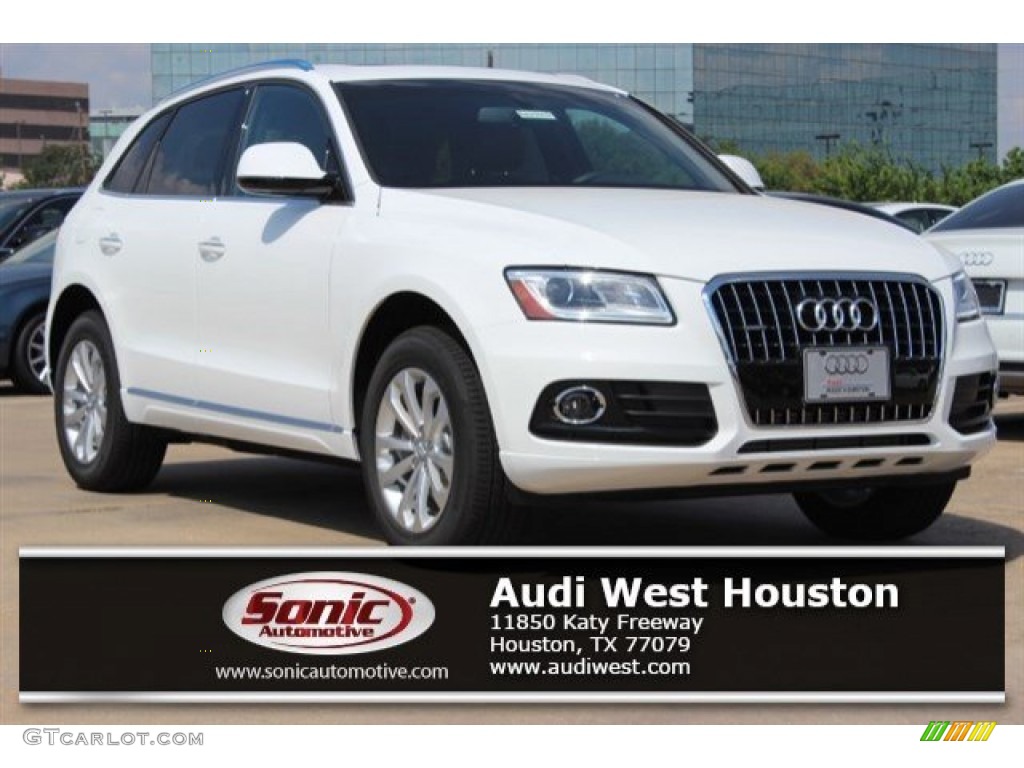 2016 Q5 2.0 TFSI Premium quattro - Ibis White / Chestnut Brown photo #1