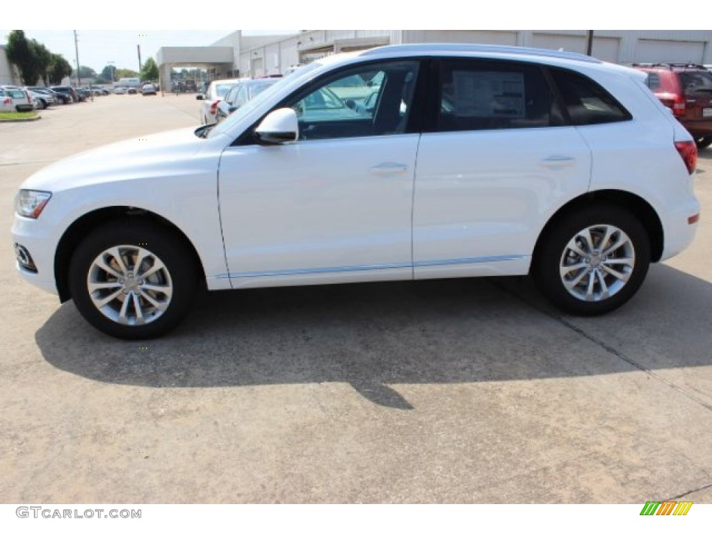 2016 Q5 2.0 TFSI Premium quattro - Ibis White / Chestnut Brown photo #5