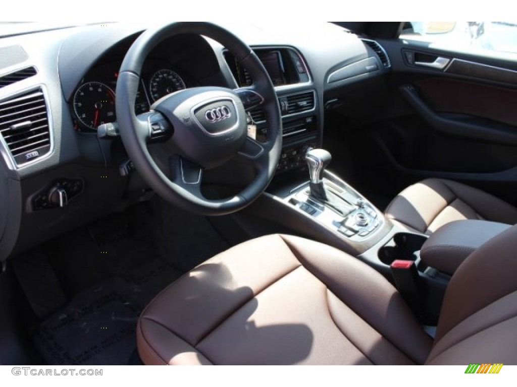 2016 Q5 2.0 TFSI Premium quattro - Ibis White / Chestnut Brown photo #10