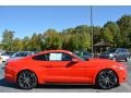 2015 Race Red Ford Mustang EcoBoost Coupe  photo #2