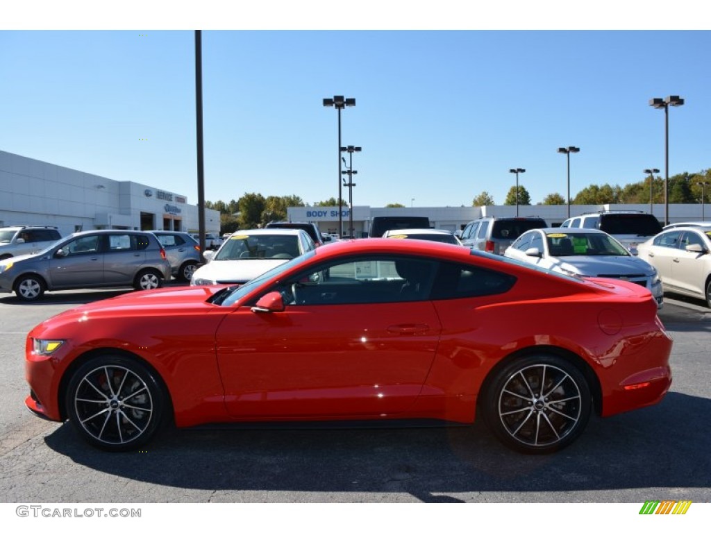 2015 Mustang EcoBoost Coupe - Race Red / Ebony photo #6