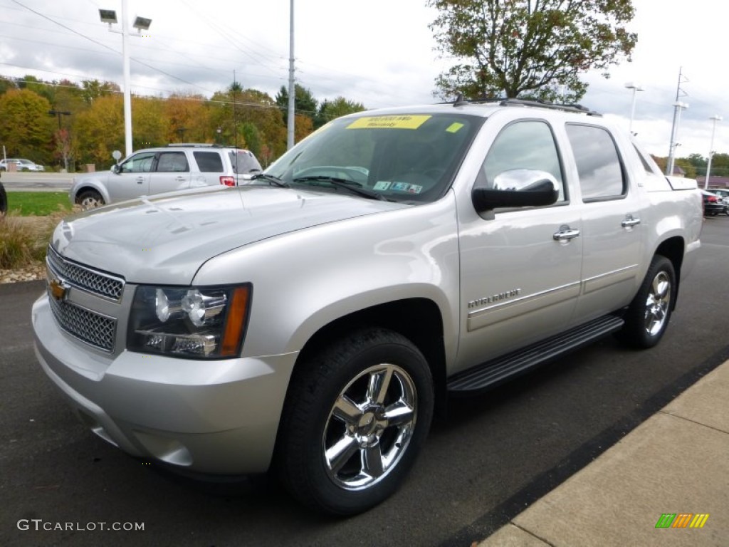 2011 Avalanche LTZ 4x4 - Sheer Silver Metallic / Ebony photo #9