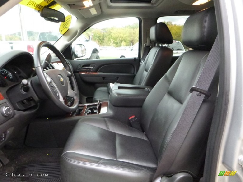 2011 Avalanche LTZ 4x4 - Sheer Silver Metallic / Ebony photo #13