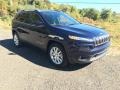 2016 True Blue Pearl Jeep Cherokee Limited 4x4  photo #2