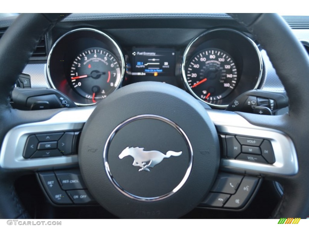2016 Mustang GT Coupe - Deep Impact Blue Metallic / Ebony photo #15
