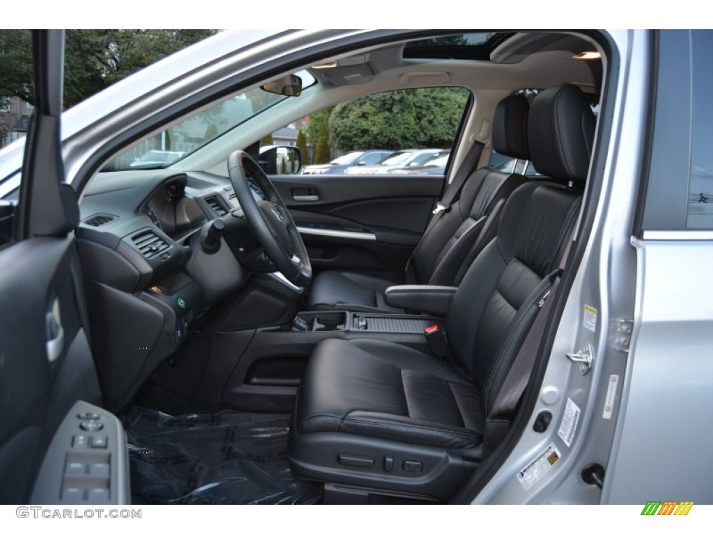 2014 CR-V EX-L AWD - Alabaster Silver Metallic / Black photo #12