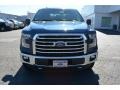 2015 Blue Jeans Metallic Ford F150 XLT SuperCrew 4x4  photo #4