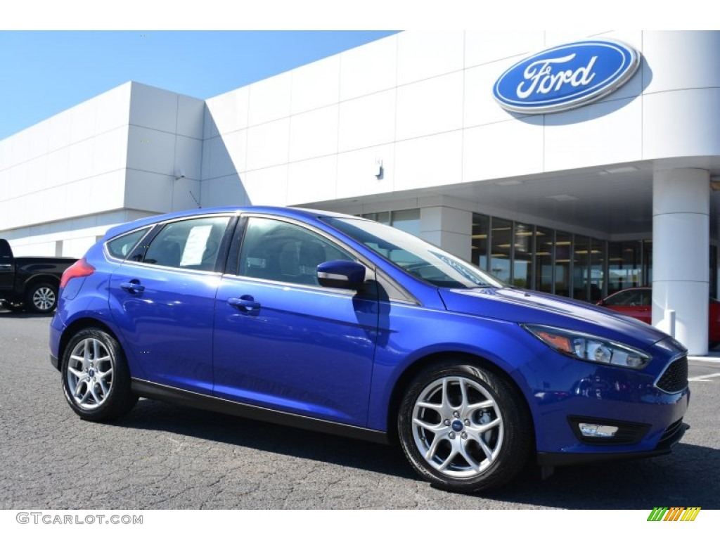 Performance Blue Ford Focus