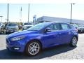 2015 Performance Blue Ford Focus SE Hatchback  photo #3