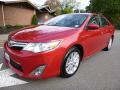 Barcelona Red Metallic 2012 Toyota Camry Hybrid XLE