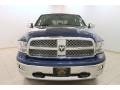 2009 Deep Water Blue Pearl Dodge Ram 1500 Laramie Crew Cab 4x4  photo #2