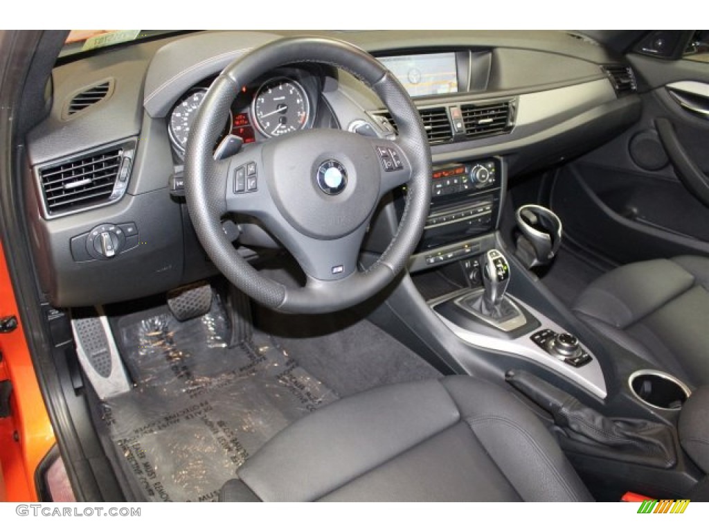 2015 X1 sDrive28i - Valencia Orange / Black photo #9