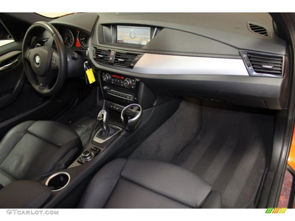 2015 X1 sDrive28i - Valencia Orange / Black photo #12