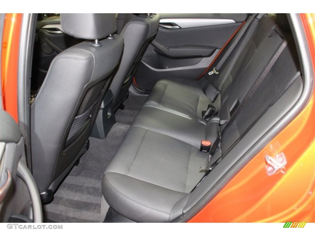 2015 X1 sDrive28i - Valencia Orange / Black photo #14